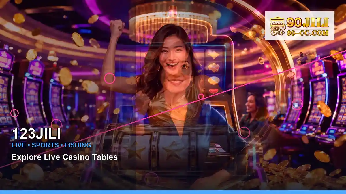 123JILI neon-lit neon jackpot slot games in a right close-up layout for Philippine players